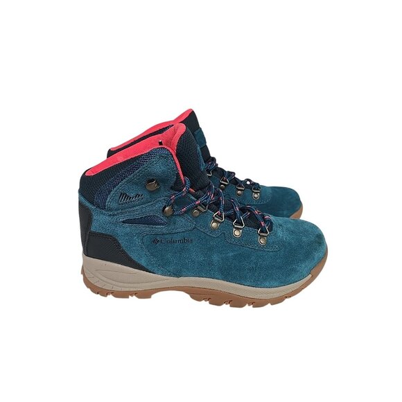 Columbia Women's BL 4552-314 Newton Ridge Plus Waterproof Hiking Boot Blue 8M - Picture 2 of 7